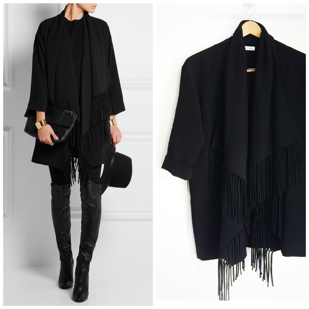 Elizabeth and James Dolly Fringe Coat